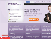 Tablet Screenshot of cv-shop.com